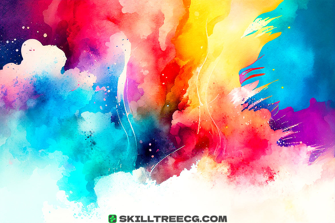 图片[7]-Colorful Watercolor Texture Backgrounds（836176）-技能树